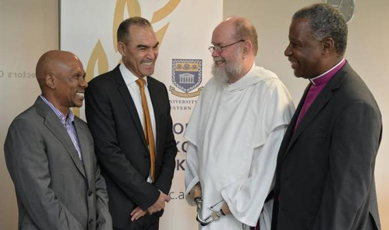 STANDING FOR JUSTICE: Father Michael Lapsley honoured by UWC for his outstanding example to the community